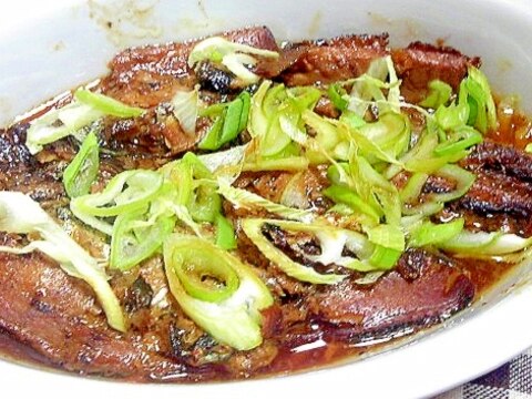 秋刀魚の蒲焼き缶詰で作る簡単な一品